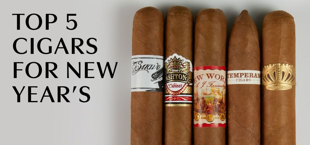 Top 5 Cigars for New Year's