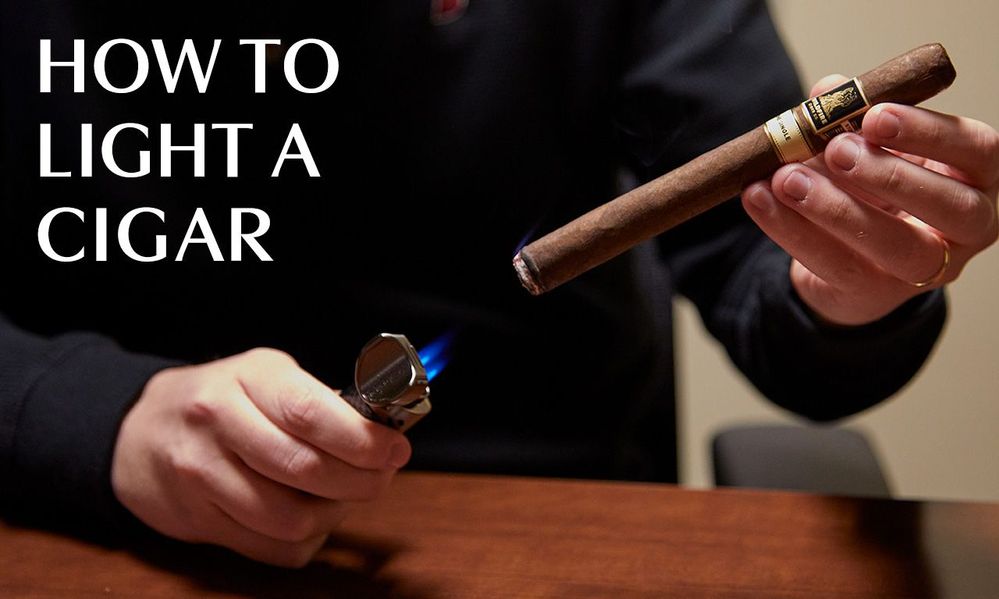 How To Light a Cigar